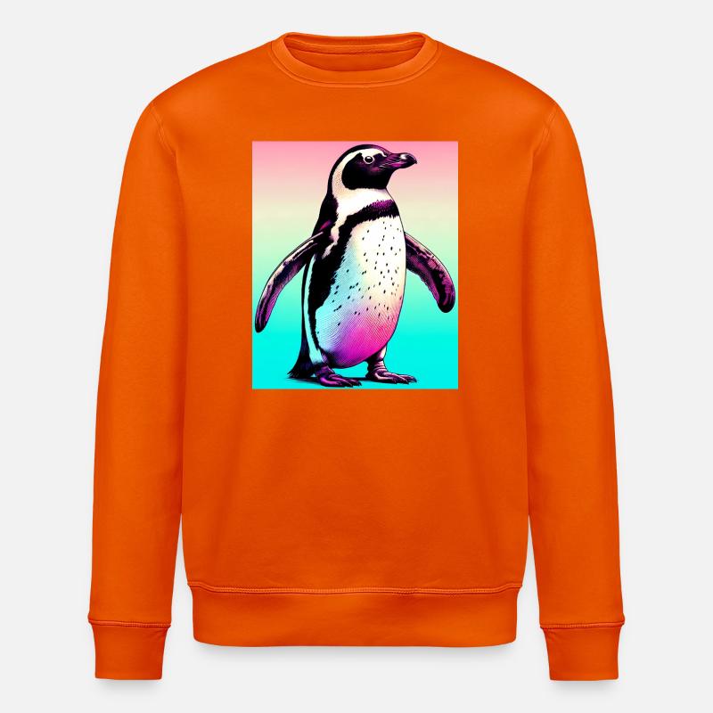 pingouin - Sweat bio ROLLER Stanley/Stella Unisexe - orange profond