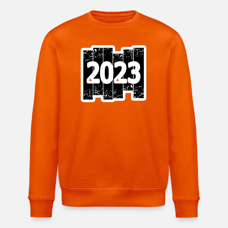 2023 - Stanley/Stella Unisex Bio-Sweatshirt ROLLER - Tieforange