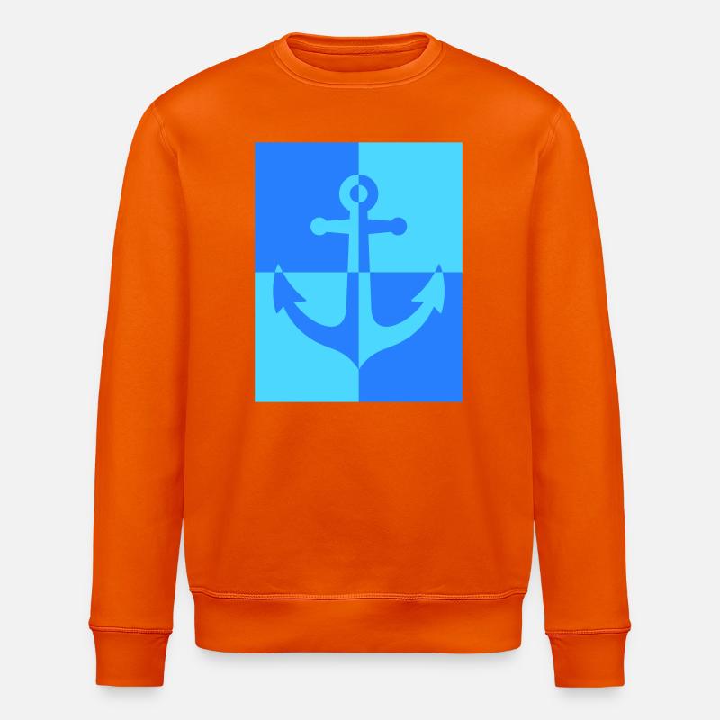 Anker - Stanley/Stella Unisex Bio-Sweatshirt ROLLER - Tieforange