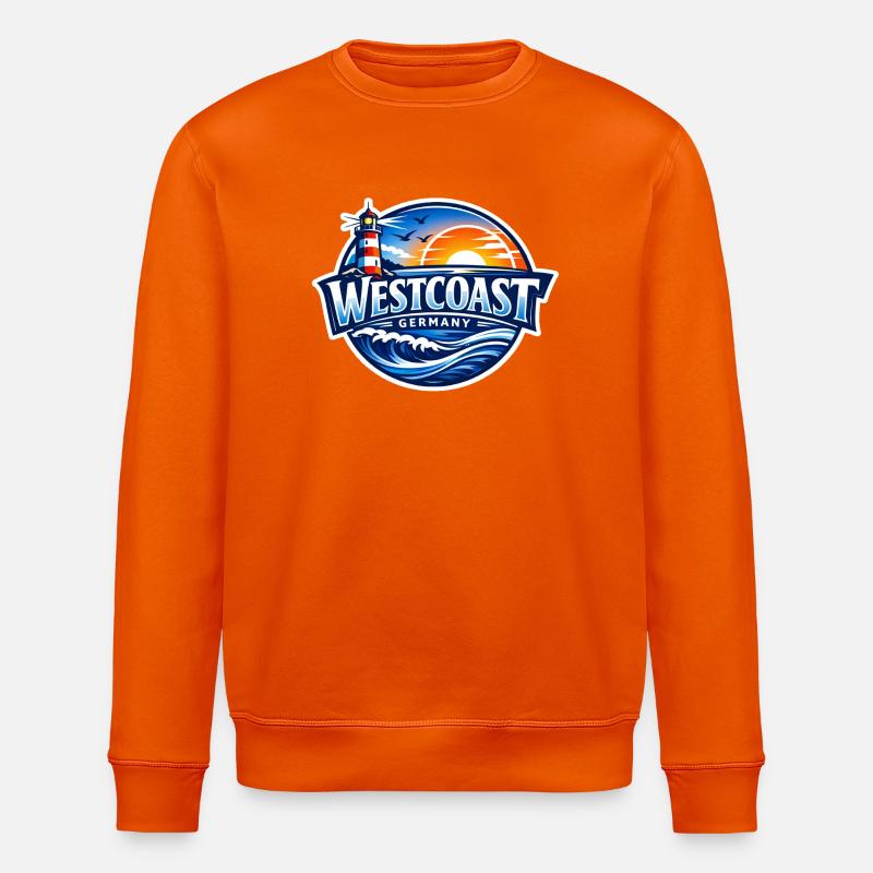Westcoast Germany - Stanley/Stella Unisex Bio-Sweatshirt ROLLER - Tieforange