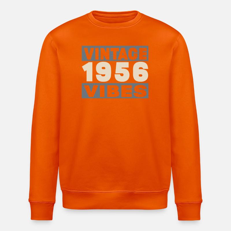 Jubiläum 1956 – 70 Jahre - Stanley/Stella Unisex Bio-Sweatshirt ROLLER - Tieforange