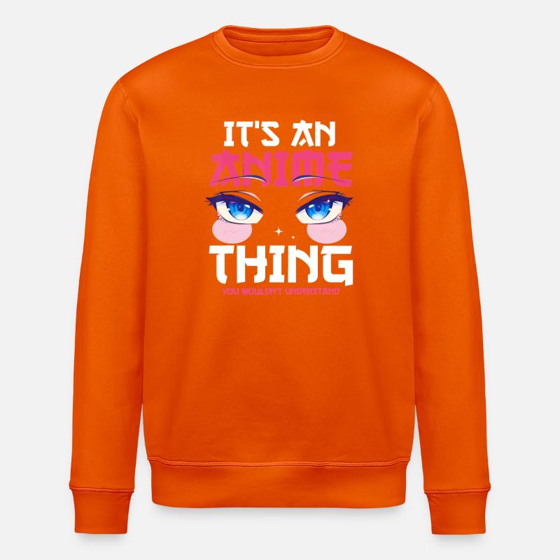 C’est une affaire d’anime - Sweat bio ROLLER Stanley/Stella Unisexe - orange profond