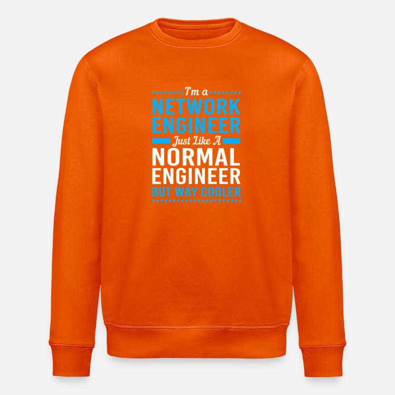 Informaticien en réseau, programmeur, administrateur - Sweat bio ROLLER Stanley/Stella Unisexe - orange profond