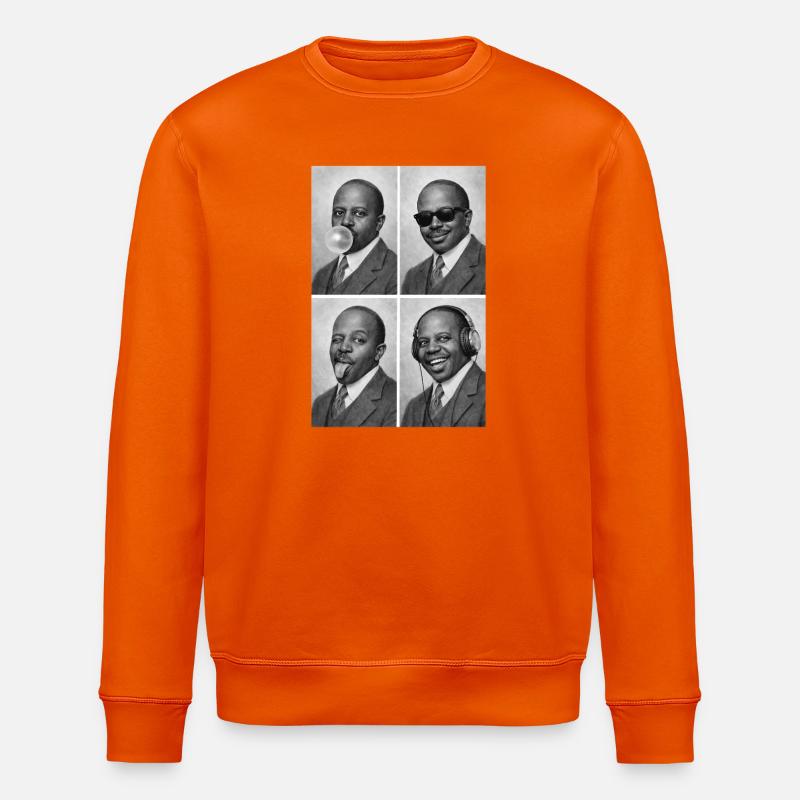 Scott Joplin Collage - Sweat bio ROLLER Stanley/Stella Unisexe - orange profond