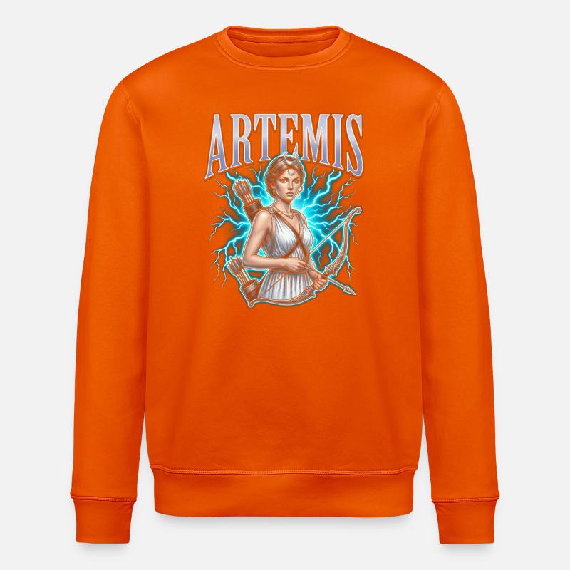 Artemis Blitzjäger - Stanley/Stella Unisex Bio-Sweatshirt ROLLER - Tieforange