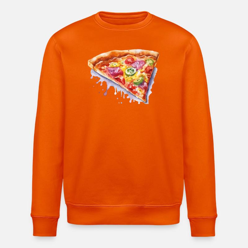 pizza - Stanley/Stella Unisex Bio-Sweatshirt ROLLER - Tieforange