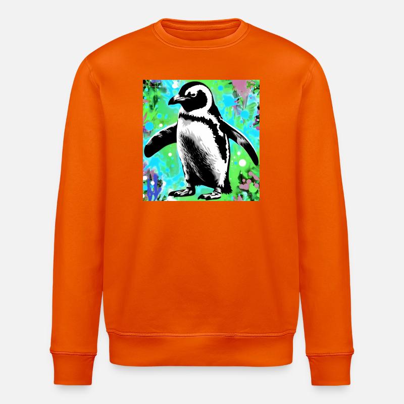 pingouin - Sweat bio ROLLER Stanley/Stella Unisexe - orange profond