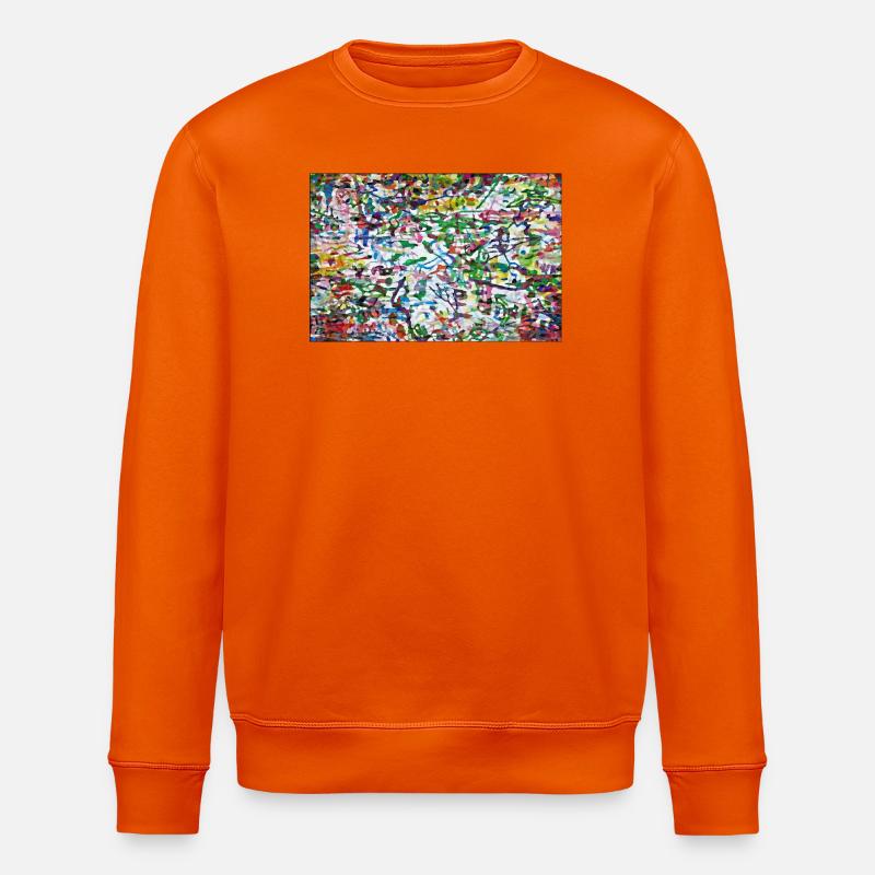 klajggejrdatschj - Stanley/Stella Unisex Bio-Sweatshirt ROLLER - Tieforange