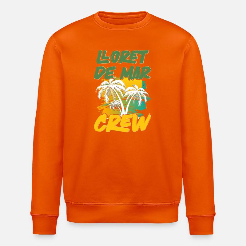 Lloret De Mar Crew - Stanley/Stella Unisex Bio-Sweatshirt ROLLER - Tieforange