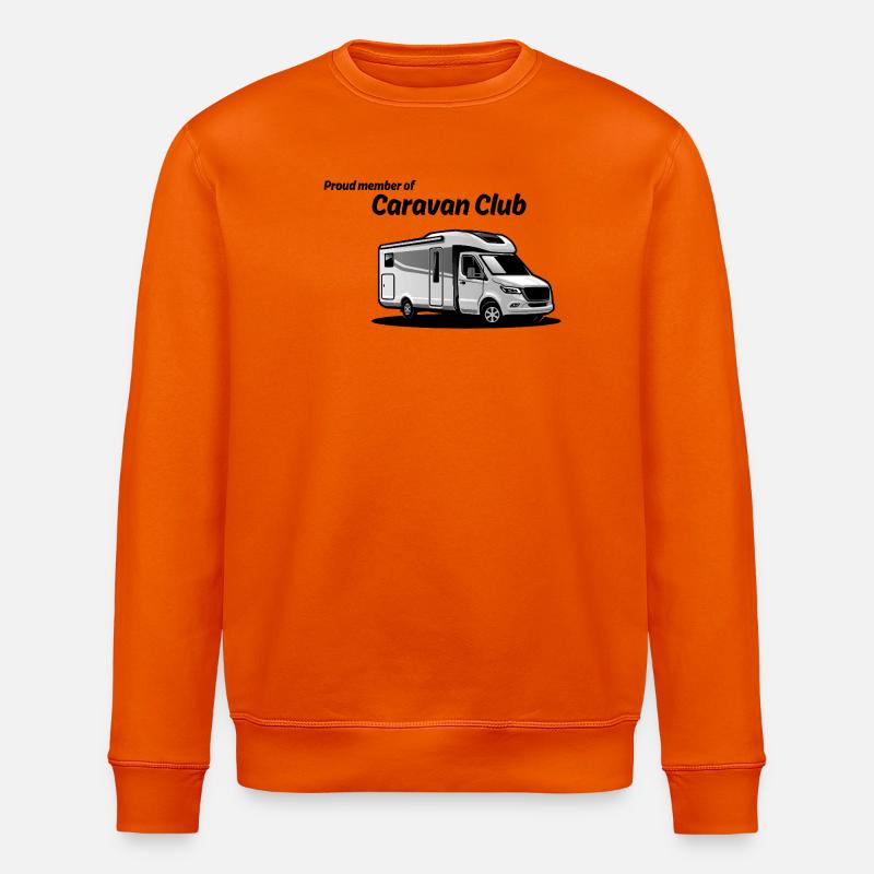 Caravan Graphic Silhouette - Stanley/Stella Unisex Bio-Sweatshirt ROLLER - Tieforange