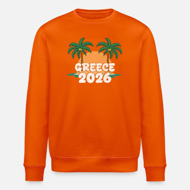 Greece 2026 - Stanley/Stella Unisex Bio-Sweatshirt ROLLER - Tieforange