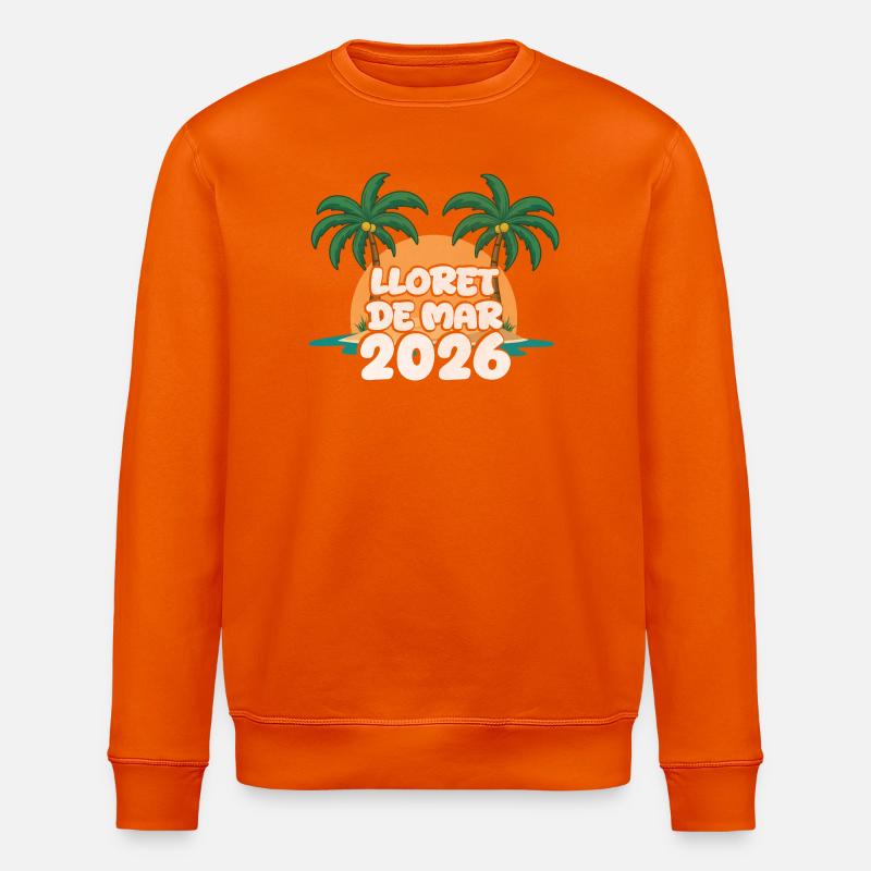 Lloret De Mar 2026 - Stanley/Stella Unisex Bio-Sweatshirt ROLLER - Tieforange
