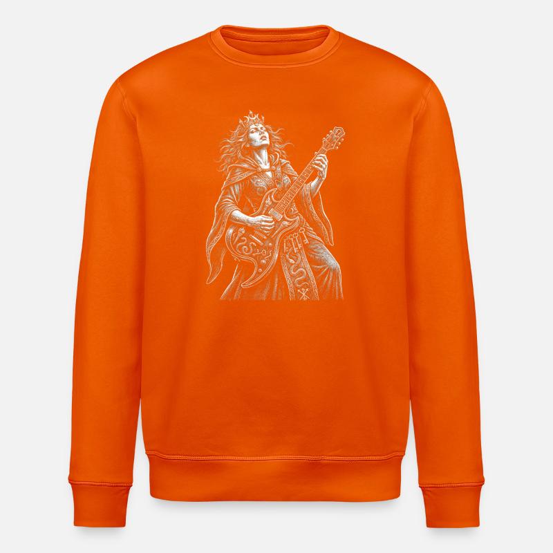 Hécate joue de la guitare - Sweat bio ROLLER Stanley/Stella Unisexe - orange profond