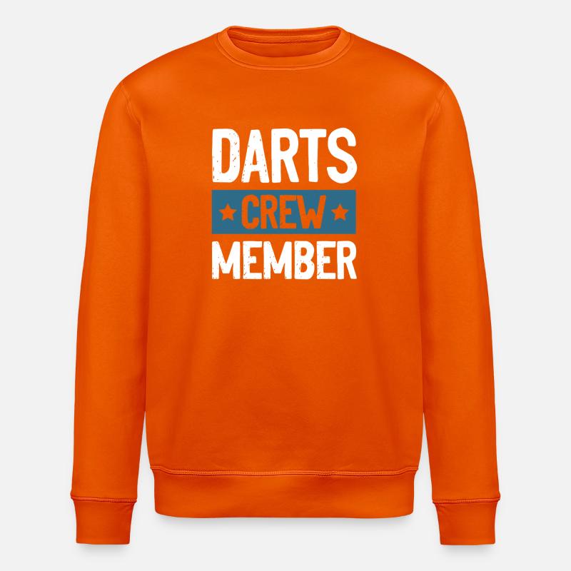 Darts Crew - Stanley/Stella Unisex Bio-Sweatshirt ROLLER - Tieforange