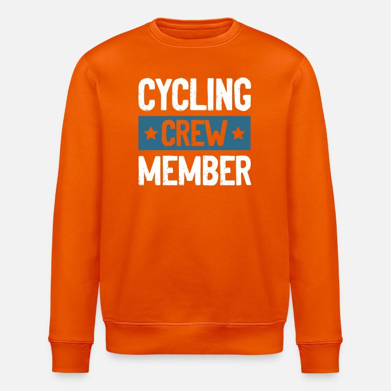 Cycling Crew - Stanley/Stella Unisex Bio-Sweatshirt ROLLER - Tieforange