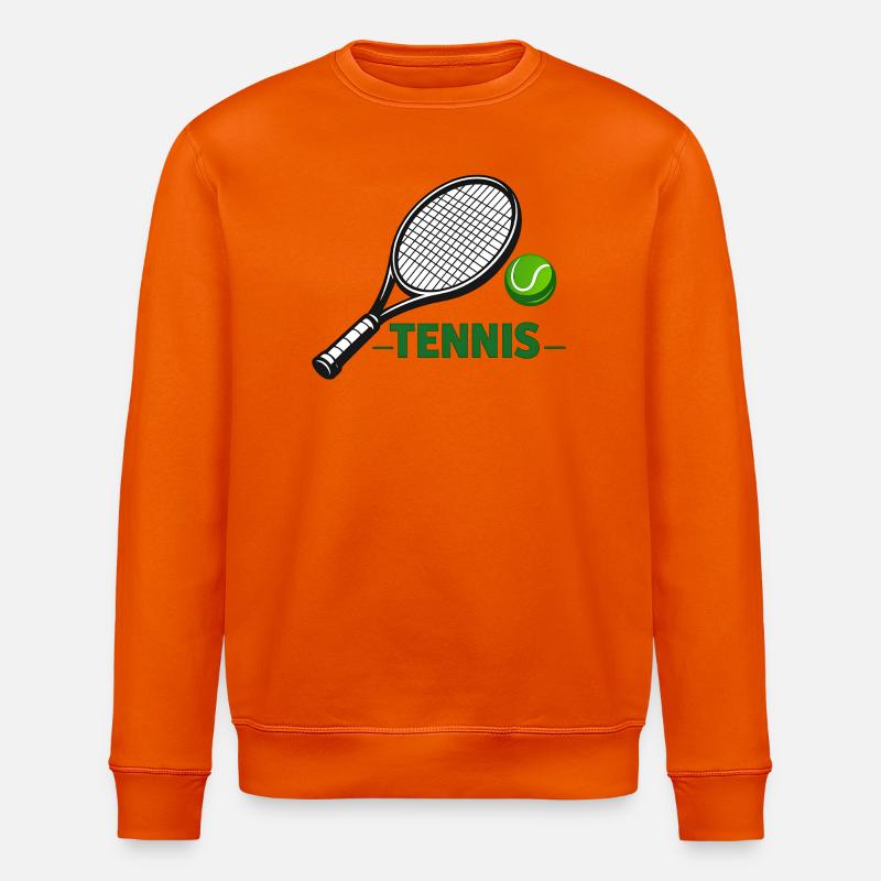 Conception de tennis - Sweat bio ROLLER Stanley/Stella Unisexe - orange profond