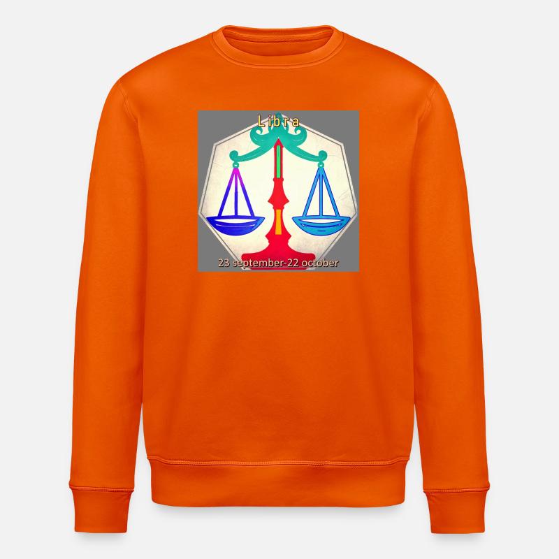 Gewicht - Stanley/Stella Unisex Bio-Sweatshirt ROLLER - Tieforange