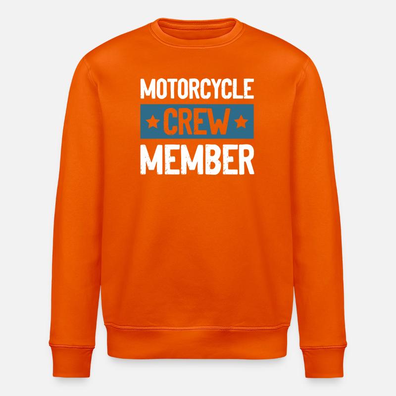 Motorcycle Crew - Stanley/Stella Unisex Bio-Sweatshirt ROLLER - Tieforange