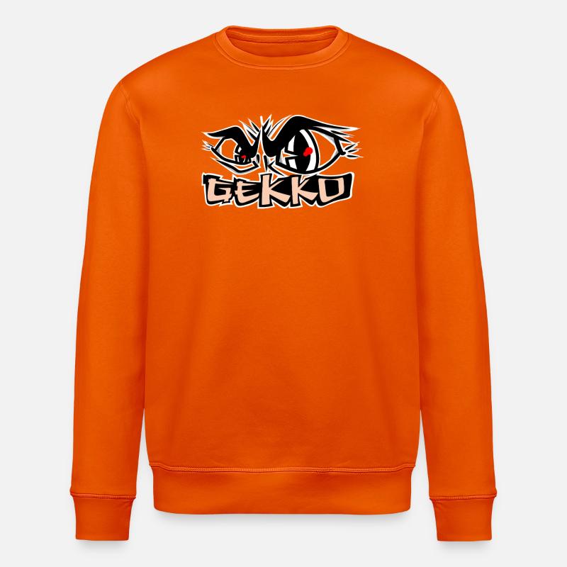 Sans peur - Sweat bio ROLLER Stanley/Stella Unisexe - orange profond