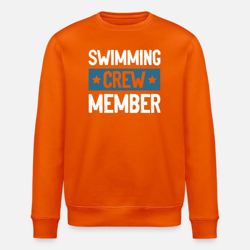 Équipe de natation - Sweat bio ROLLER Stanley/Stella Unisexe - orange profond