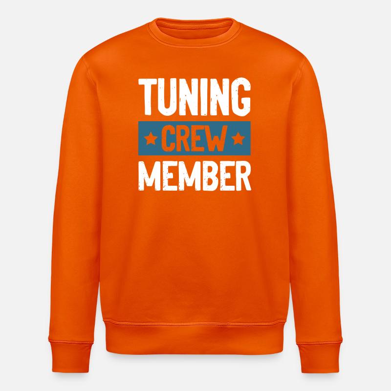 Tuning Crew - Stanley/Stella ROLLER Unisex Organic Sweatshirt - bright orange