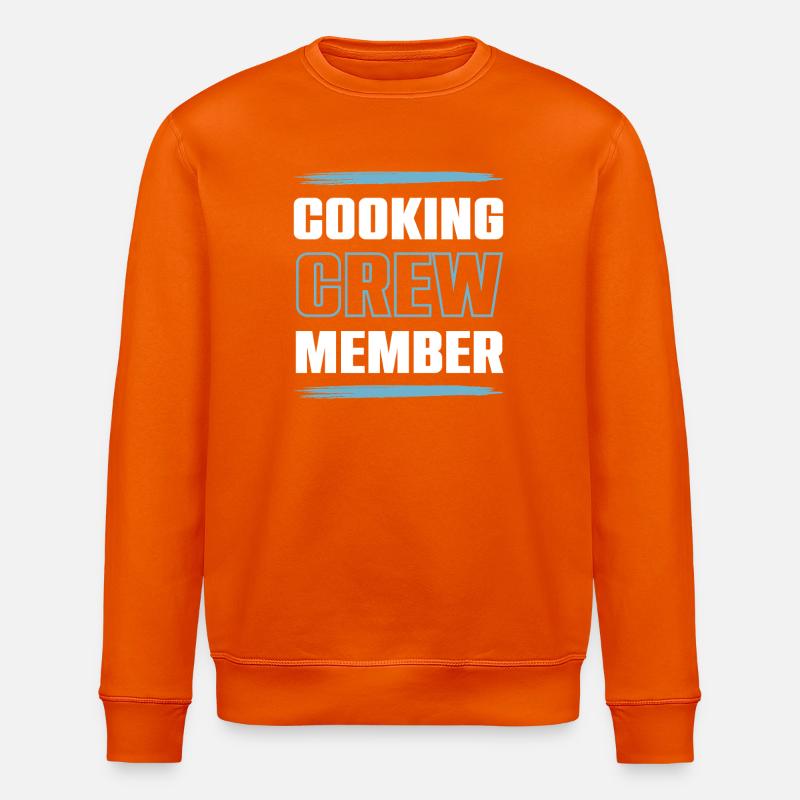 Cooking Crew - Stanley/Stella Unisex Bio-Sweatshirt ROLLER - Tieforange