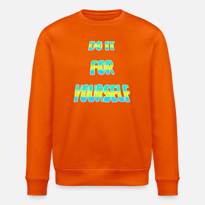 Fais-le point. - Sweat bio ROLLER Stanley/Stella Unisexe - orange profond