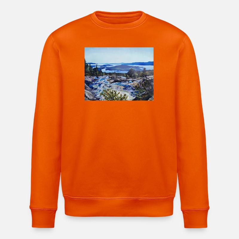 Bremstølen - Stanley/Stella ROLLER Unisex Organic Sweatshirt - bright orange