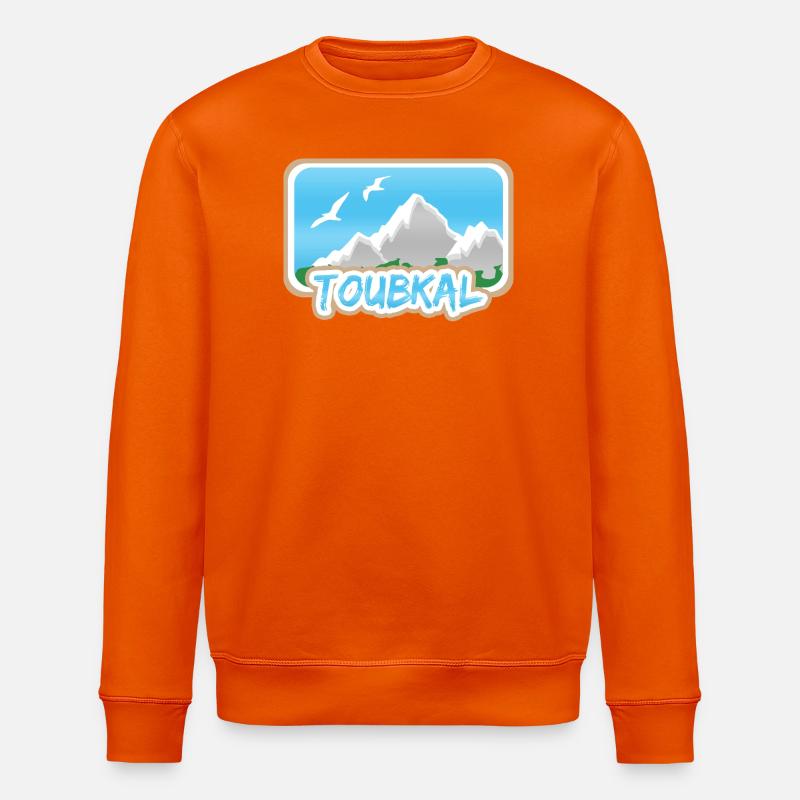 Toubkal - Sweat bio ROLLER Stanley/Stella Unisexe - orange profond