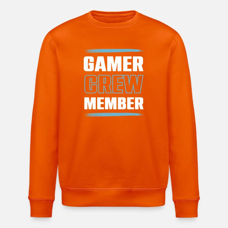 Équipe de joueurs - Sweat bio ROLLER Stanley/Stella Unisexe - orange profond