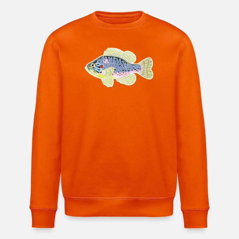 Sonnenbarsch - Stanley/Stella Unisex Bio-Sweatshirt ROLLER - Tieforange