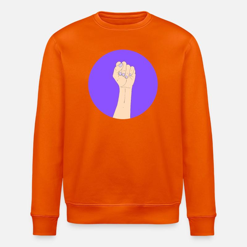 Autonomisation en violet - Sweat bio ROLLER Stanley/Stella Unisexe - orange profond
