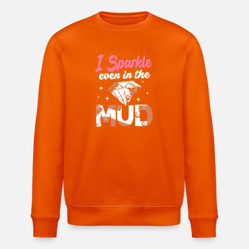 Quad - Stanley/Stella Unisex Bio-Sweatshirt ROLLER - Tieforange