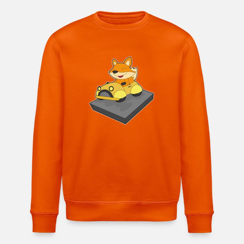 Fuchs Auto - Stanley/Stella Unisex Bio-Sweatshirt ROLLER - Tieforange