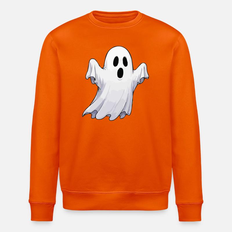 Fantôme Hanté Amical - Sweat bio ROLLER Stanley/Stella Unisexe - orange profond