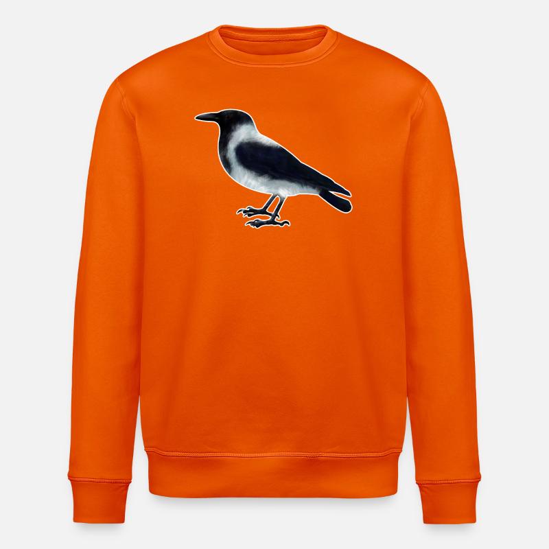 Corbeau encapuchonné.1 - Sweat bio ROLLER Stanley/Stella Unisexe - orange profond