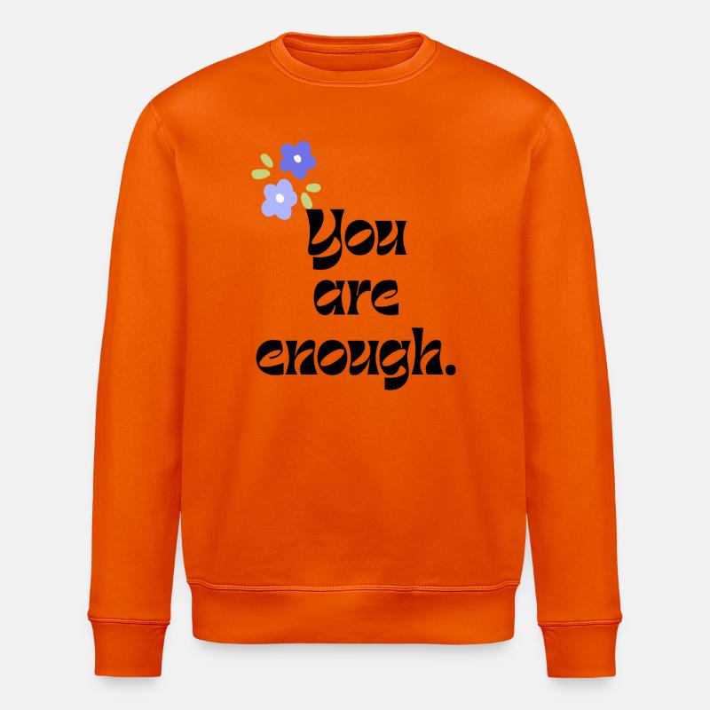 Vous êtes assez - Sweat bio ROLLER Stanley/Stella Unisexe - orange profond