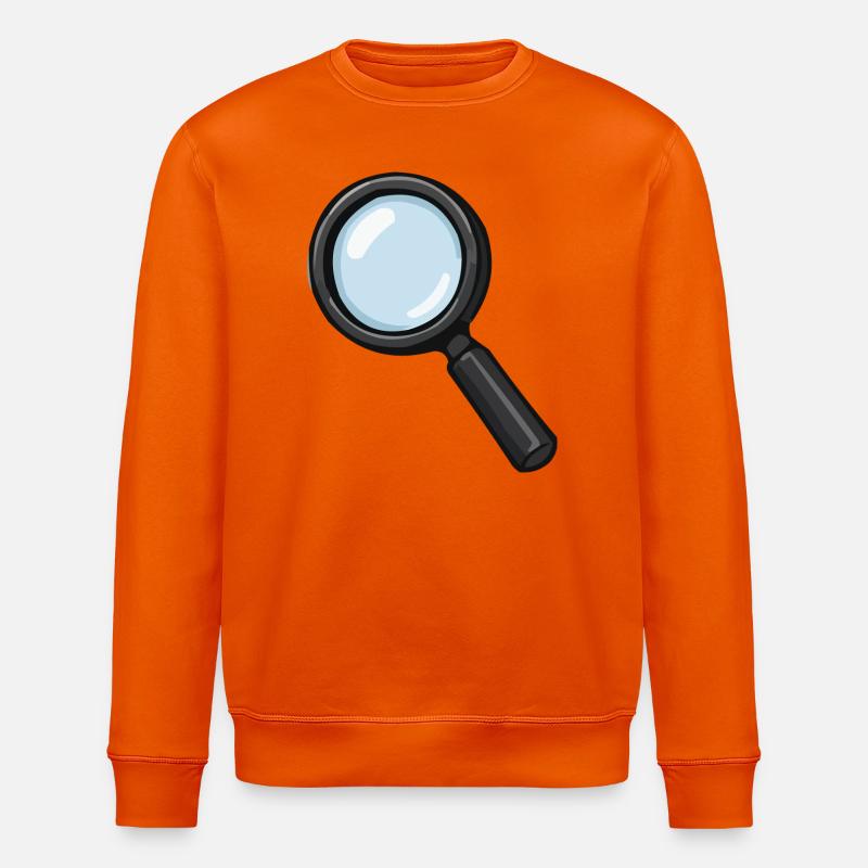 Loupe Illustration Loupe - Sweat bio ROLLER Stanley/Stella Unisexe - orange profond