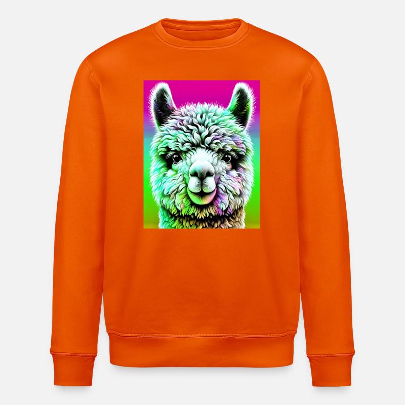 Alpaka - Stanley/Stella Unisex Bio-Sweatshirt ROLLER - Tieforange