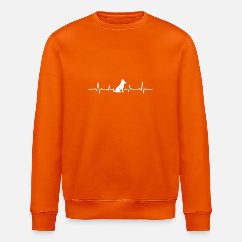 ECG pour chiens - Sweat bio ROLLER Stanley/Stella Unisexe - orange profond