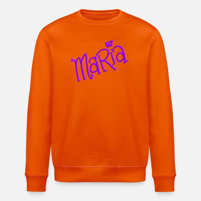 Maria - Stanley/Stella Unisex Bio-Sweatshirt ROLLER - Tieforange