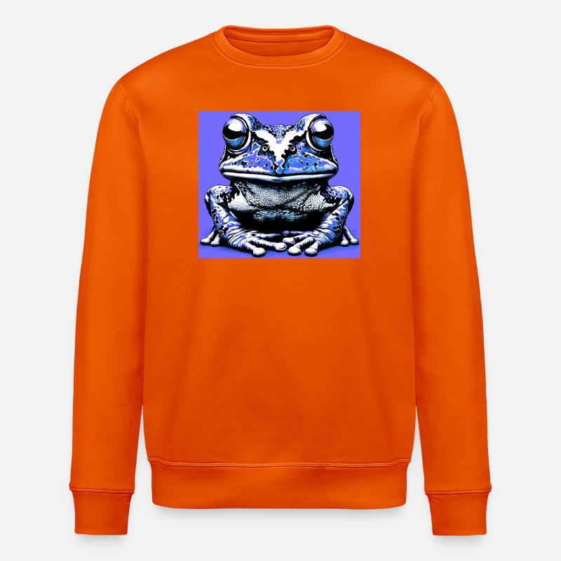 grenouille - Sweat bio ROLLER Stanley/Stella Unisexe - orange profond