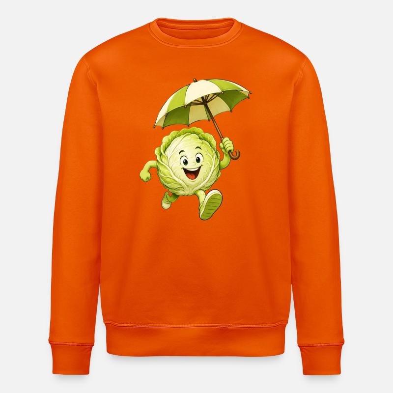 Chou - Sweat bio ROLLER Stanley/Stella Unisexe - orange profond