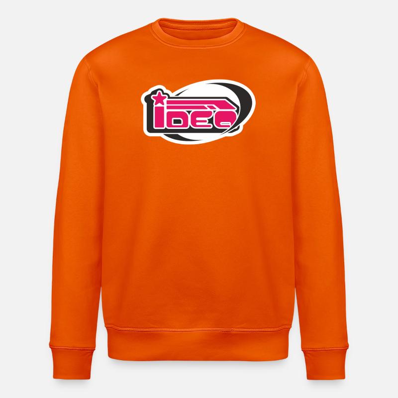 Die Idee von y2k - Stanley/Stella Unisex Bio-Sweatshirt ROLLER - Tieforange