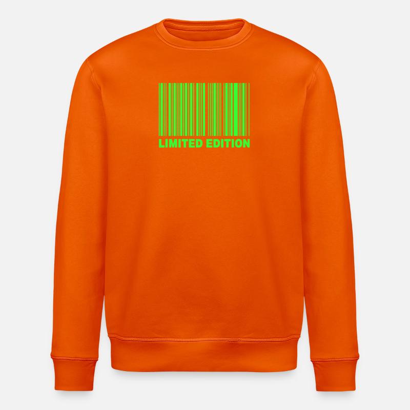 ÉDITION LIMITÉE - CODE-BARRES - Sweat bio ROLLER Stanley/Stella Unisexe - orange profond