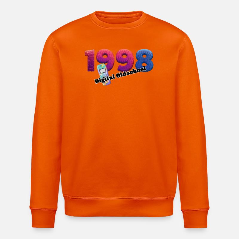 1998 – Style de transition numérique - Sweat bio ROLLER Stanley/Stella Unisexe - orange profond