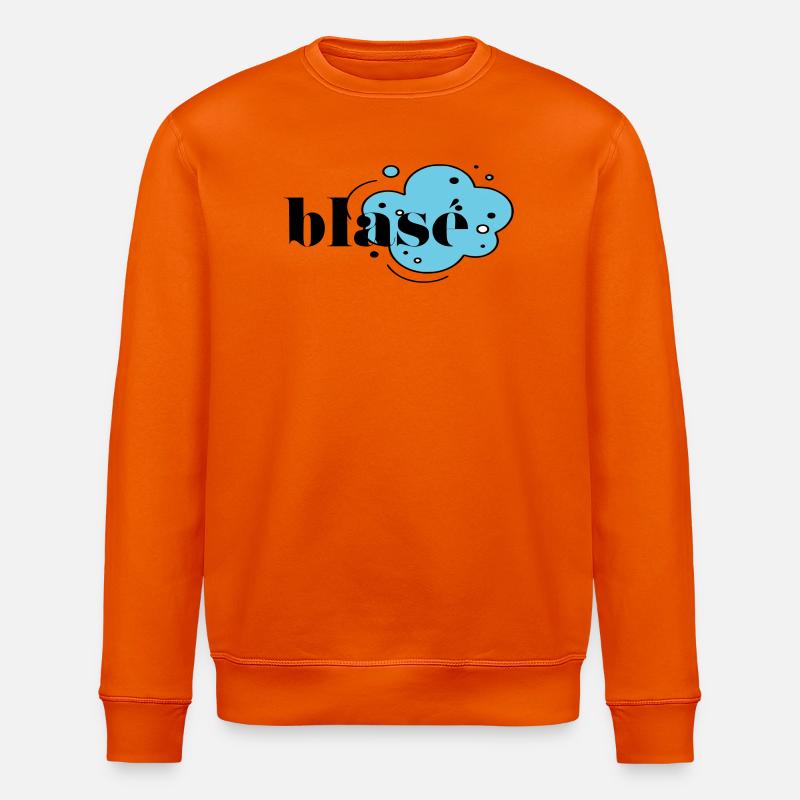 Blasé - Stanley/Stella Unisex Bio-Sweatshirt ROLLER - Tieforange