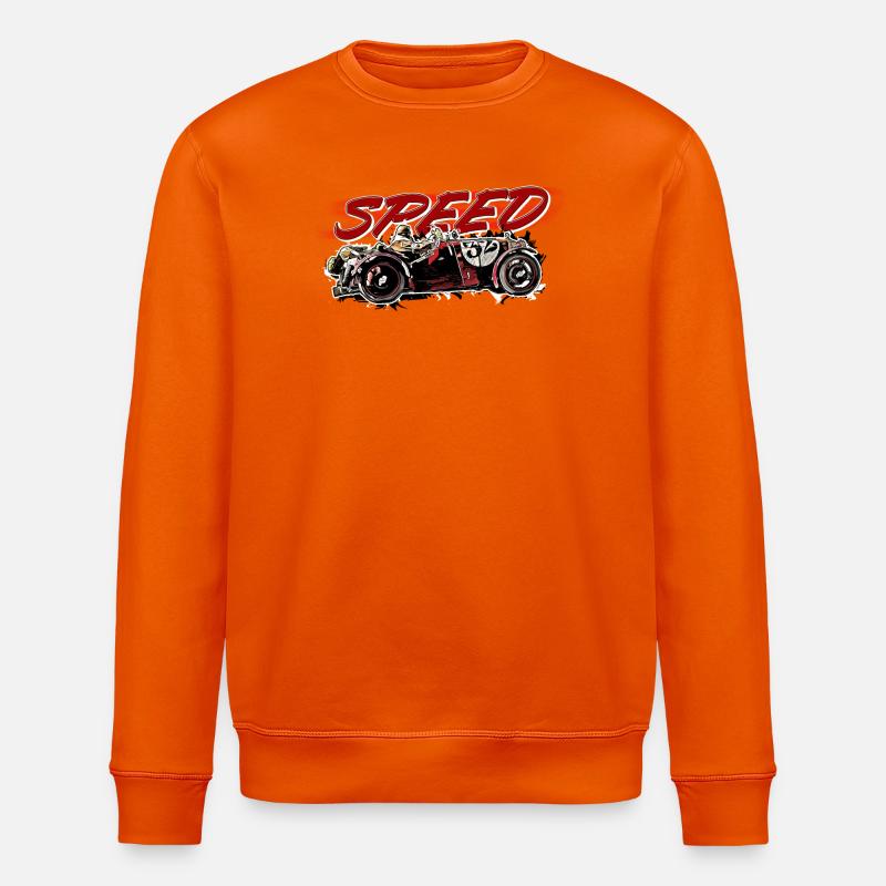 Oldtimer - Vitesse - Sweat bio ROLLER Stanley/Stella Unisexe - orange profond