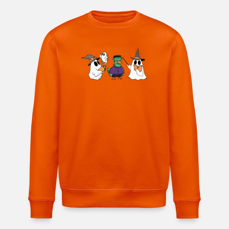 FOOL_MAGIC - Stanley/Stella Unisex Bio-Sweatshirt ROLLER - Tieforange