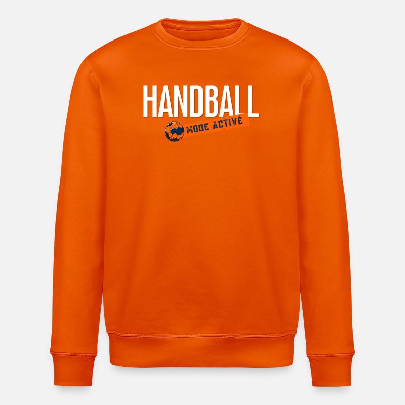 Handball-Aktivmodus - Stanley/Stella Unisex Bio-Sweatshirt ROLLER - Tieforange